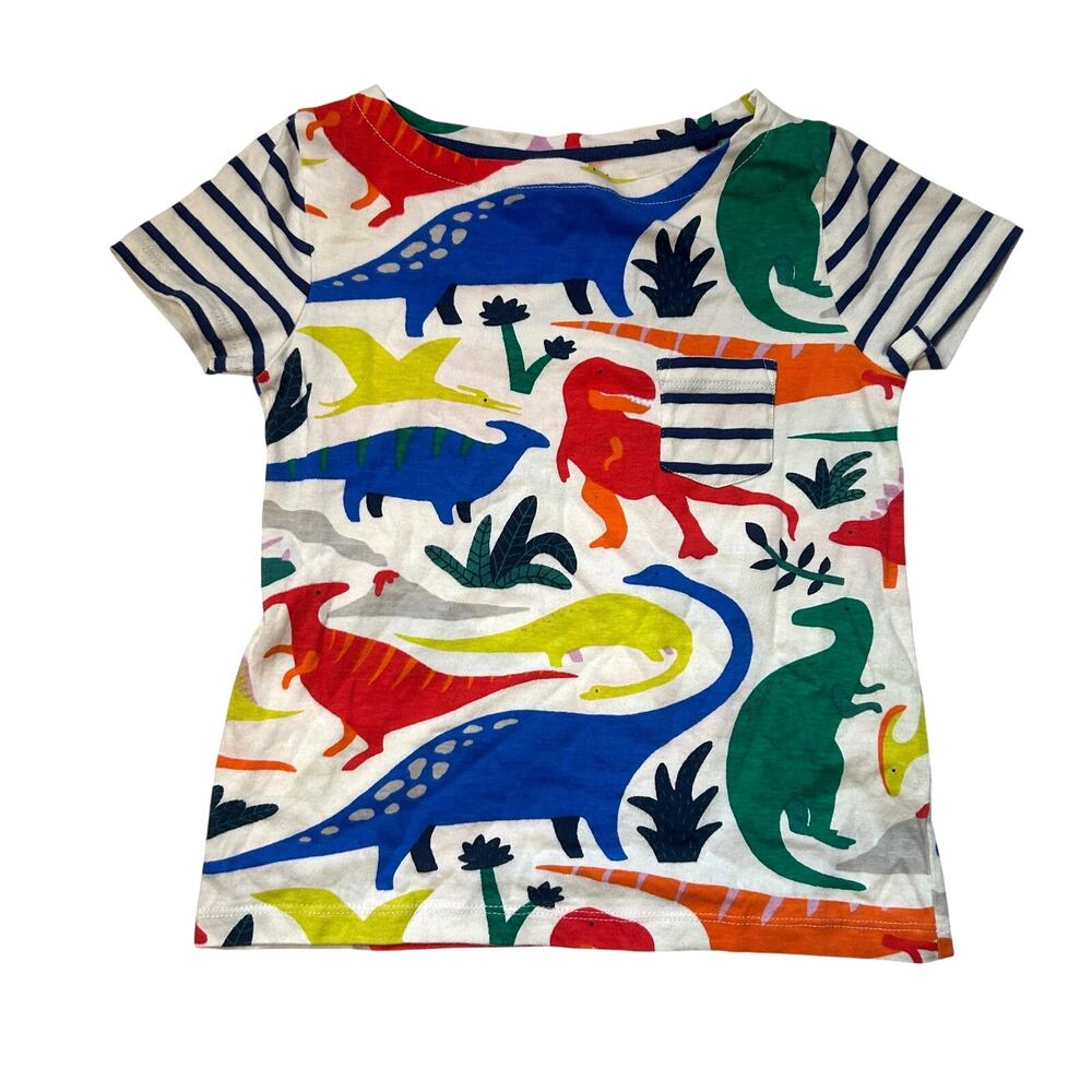 Mini Boden Girls Dinosaur Top 4-5Y